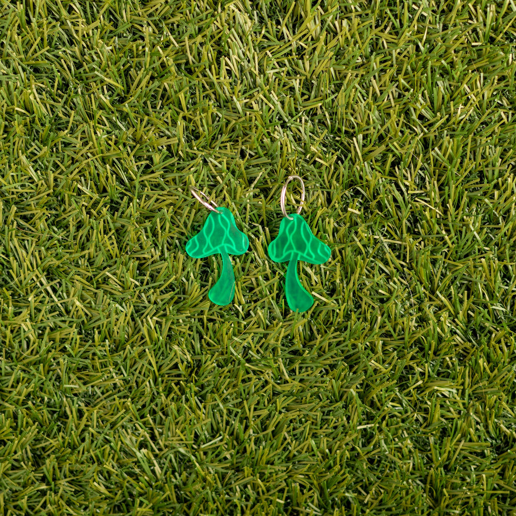 The Groovy Mushroom Hoop Earrings