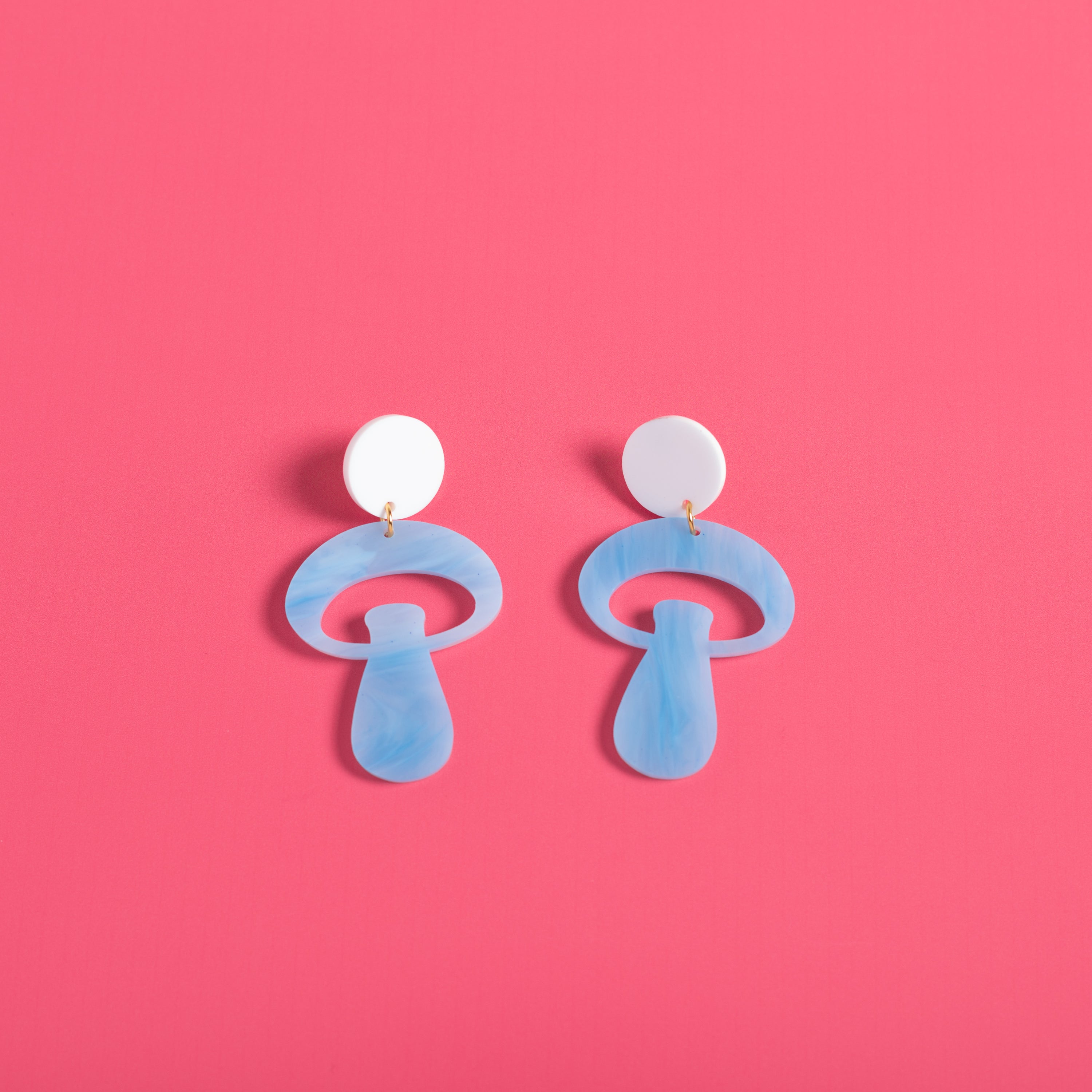 The Alice Mushroom Stud Earrings