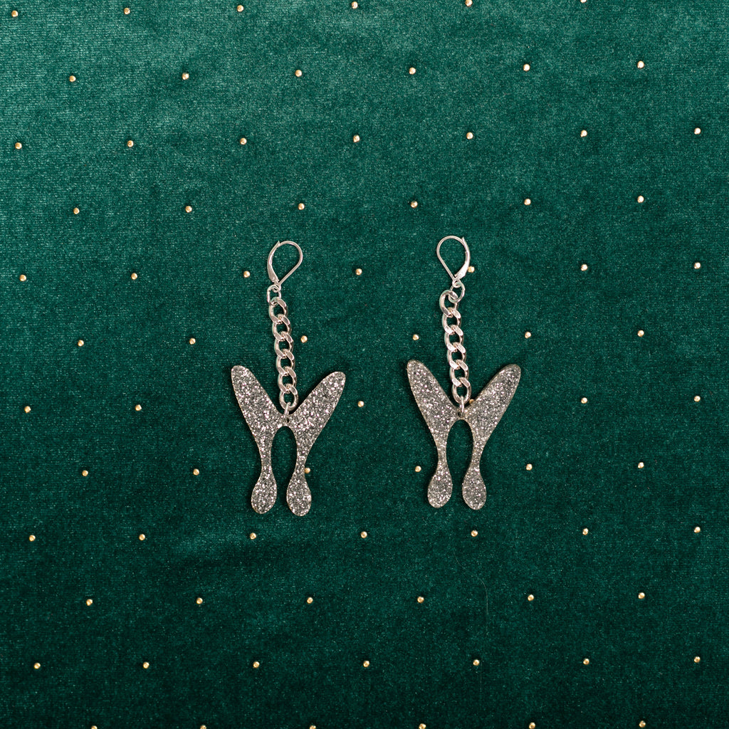The Nova ButterFly Chain Earrings