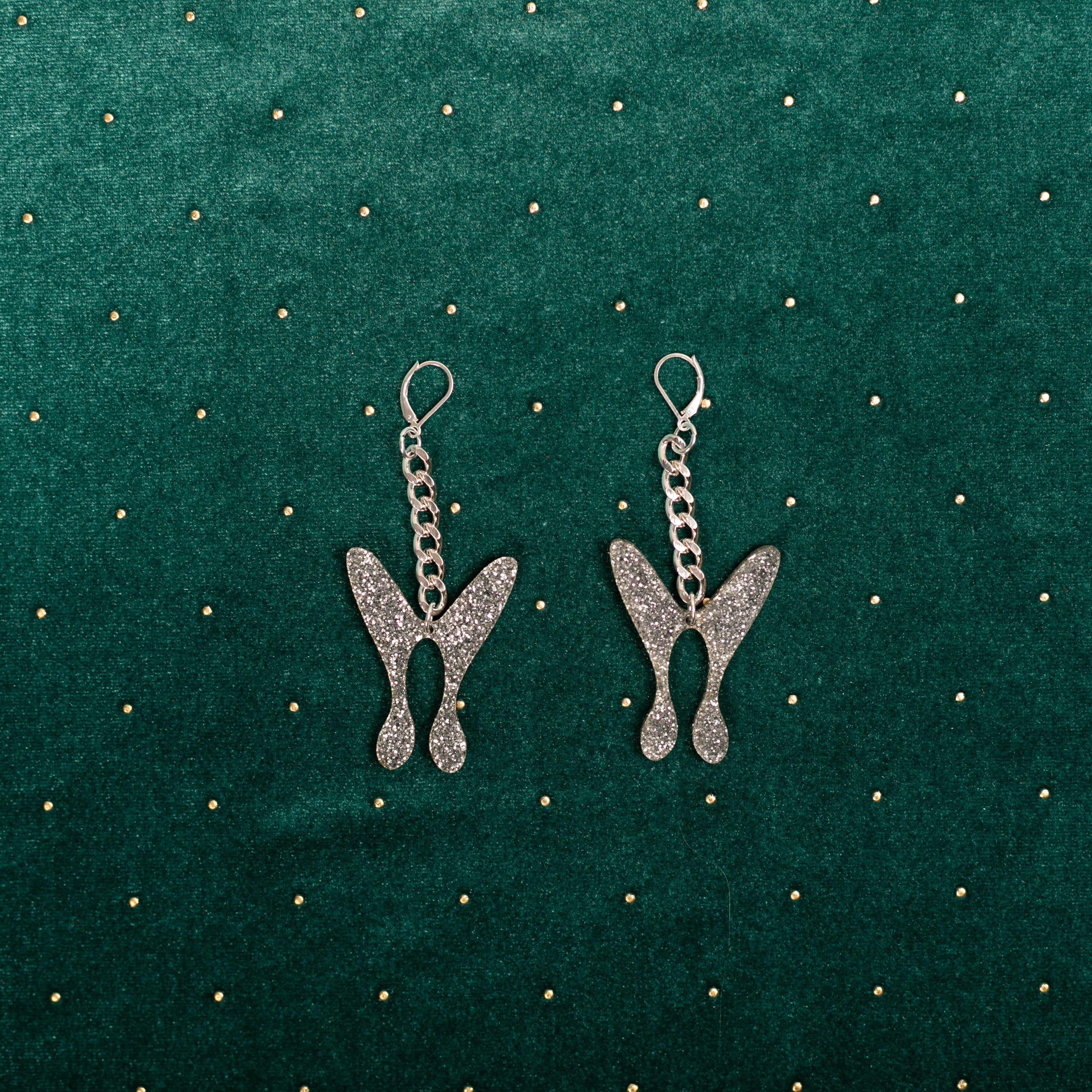 The Nova ButterFly Chain Earrings