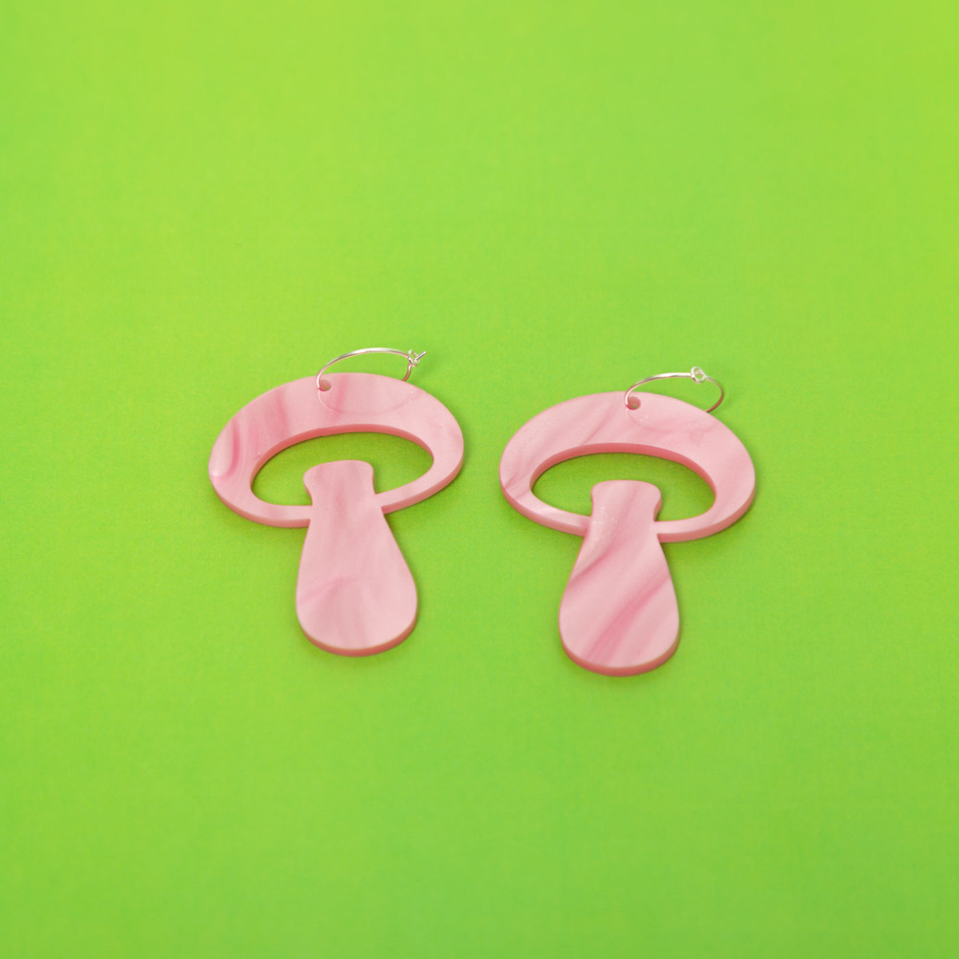 The Alice Mushroom Hoop Earrings