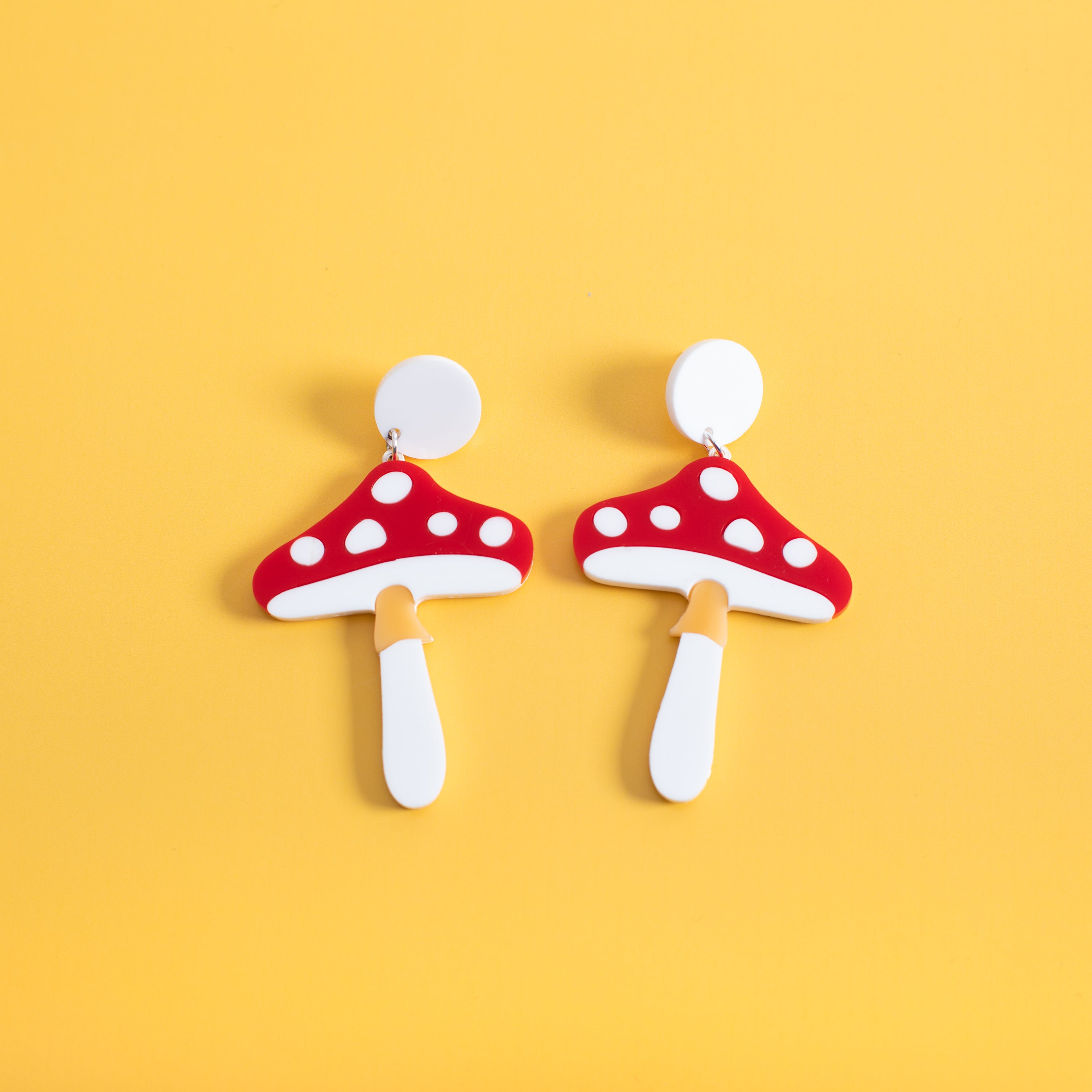 The Magic Mushroom Stud Earrings