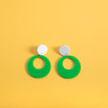 Oh Mod! Hanging Stud Earrings