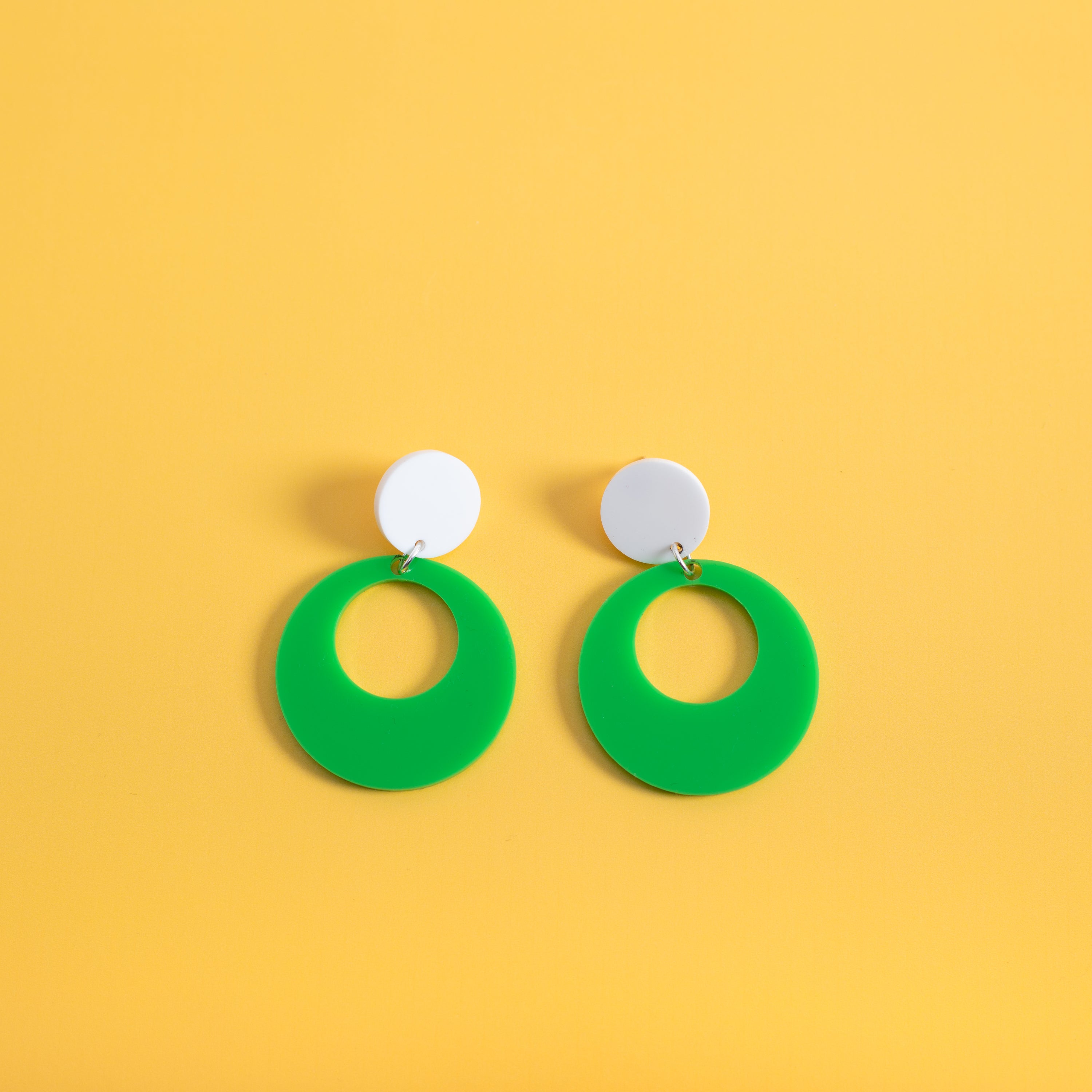 Oh Mod! Hanging Stud Earrings