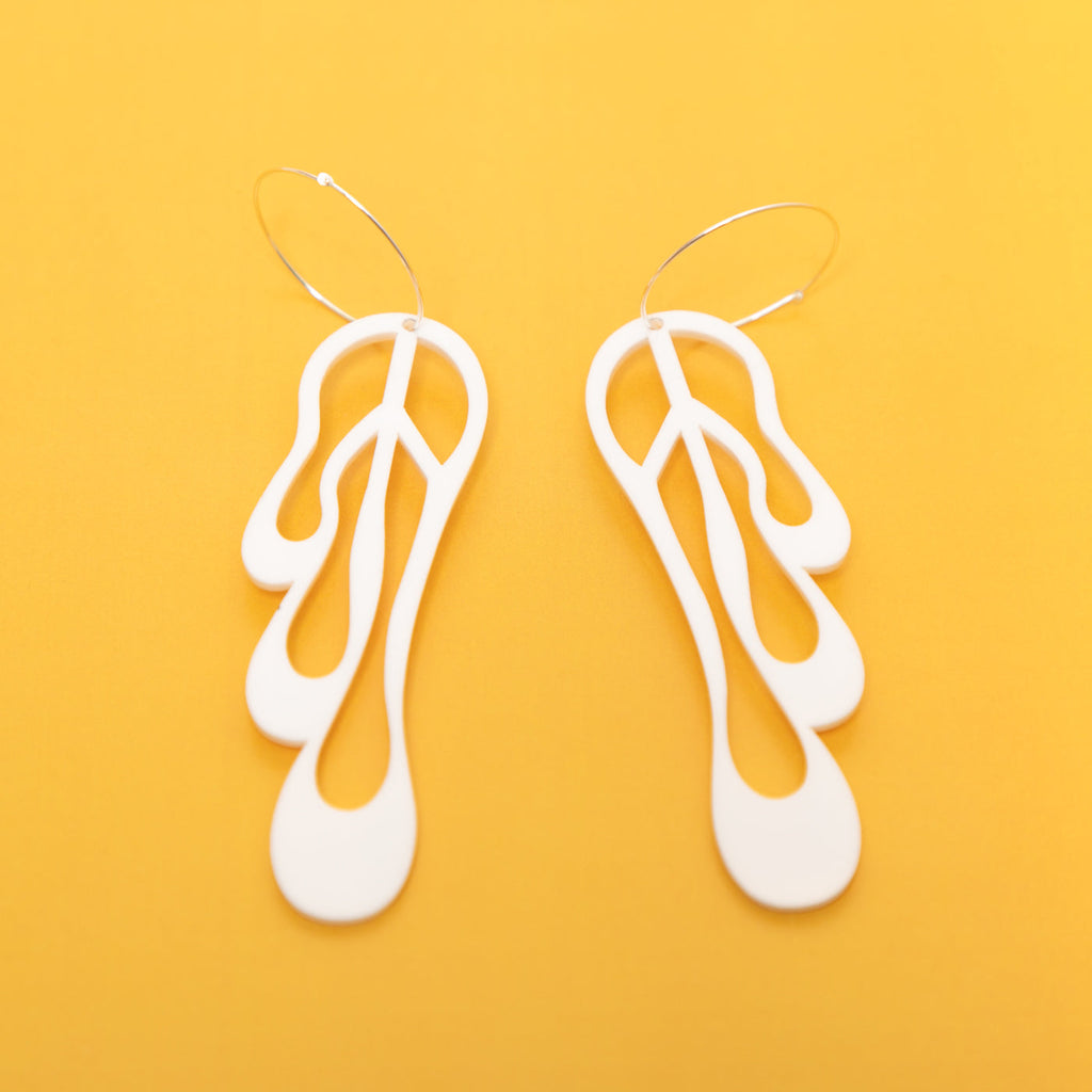 The Melting Peace Hoop Earrings
