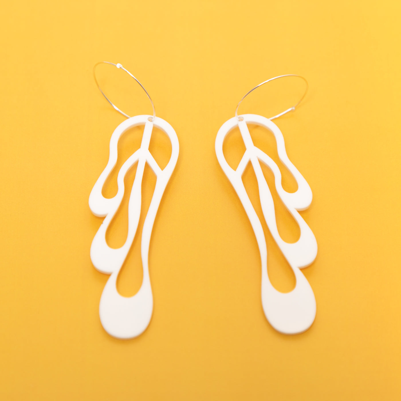 The Melting Peace Hoop Earrings