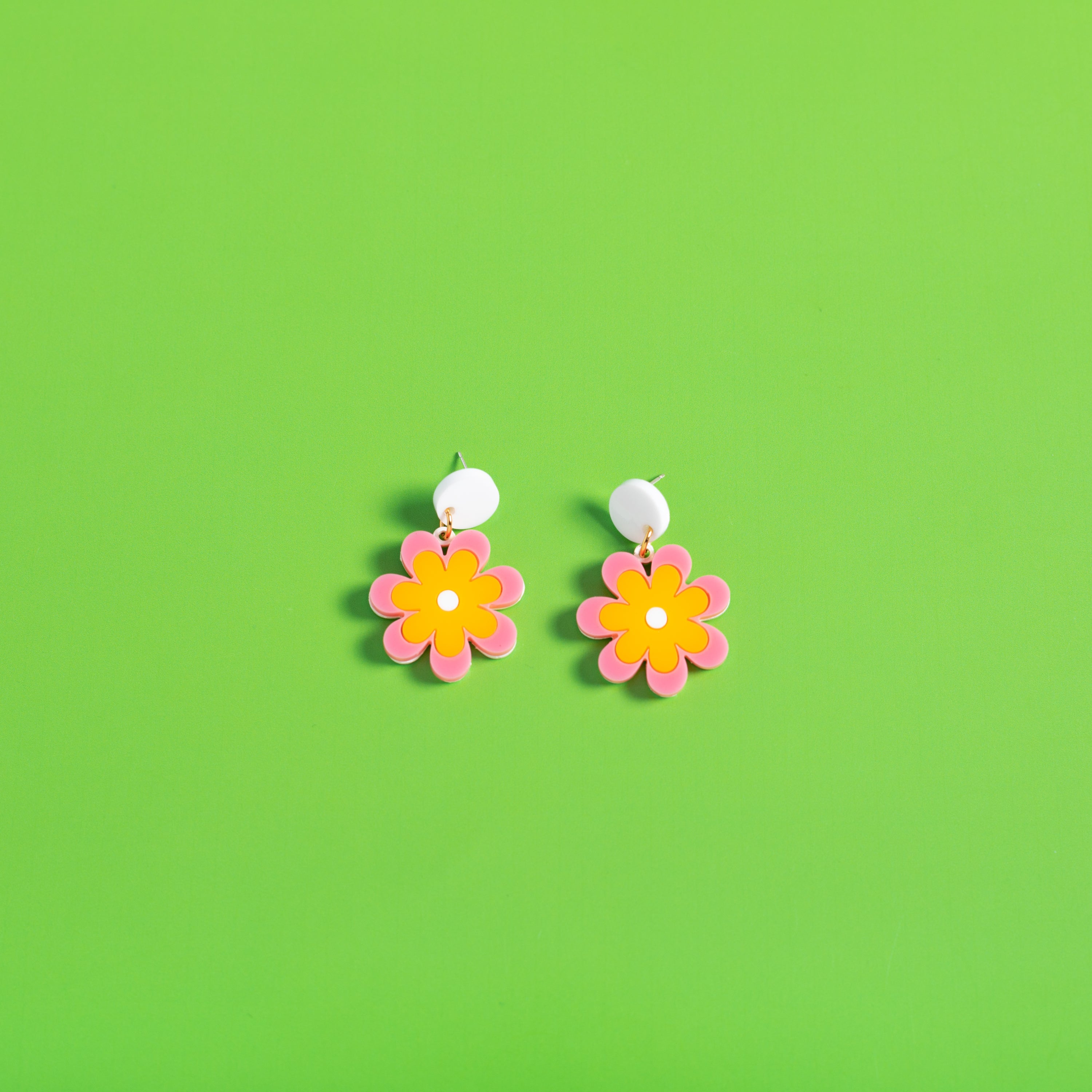 The Baby Candy Daisy Hanging Stud Earrings