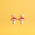 The Magic Mushroom Stud Earrings