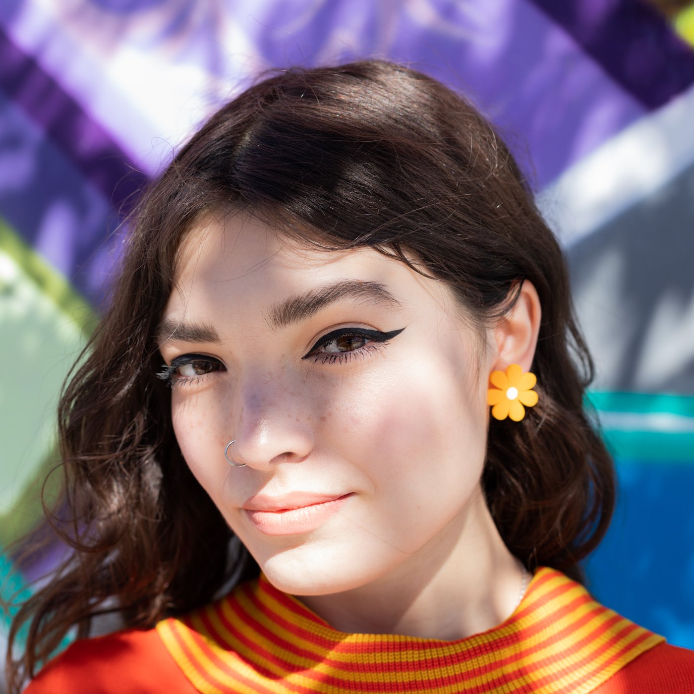 The Baby Daisy Stud Earrings