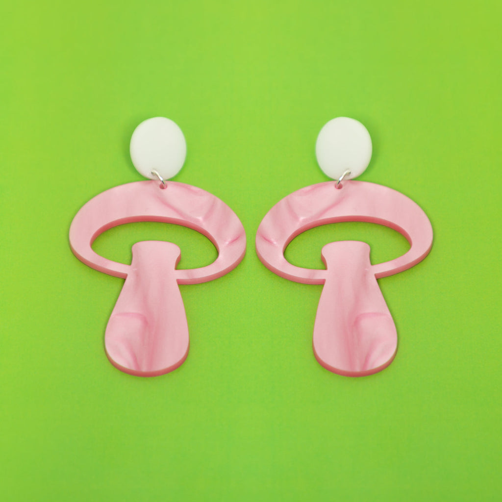 The Alice Mushroom Stud Earrings