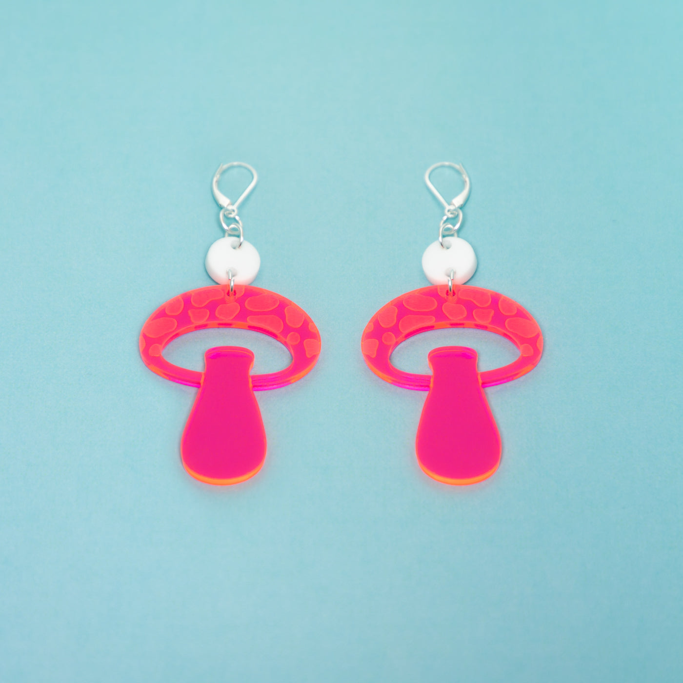 The Mooshroom Dot & Chain Earrings