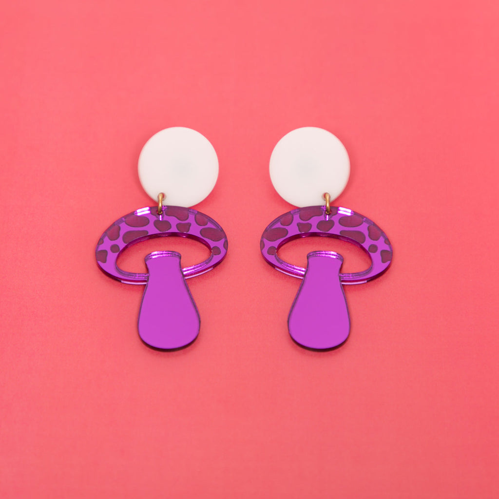 The Mooshroom Stud Earrings
