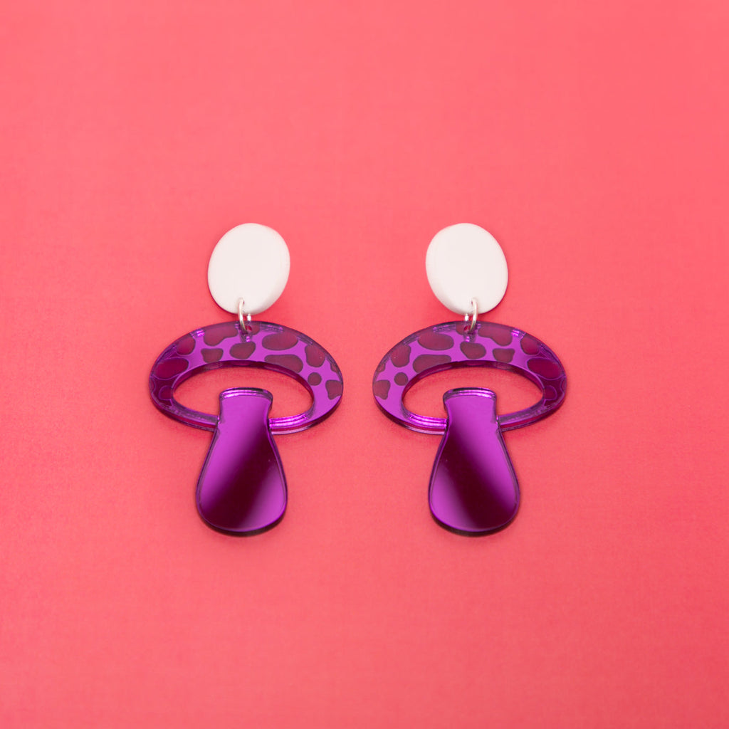 The Mooshroom Stud Earrings
