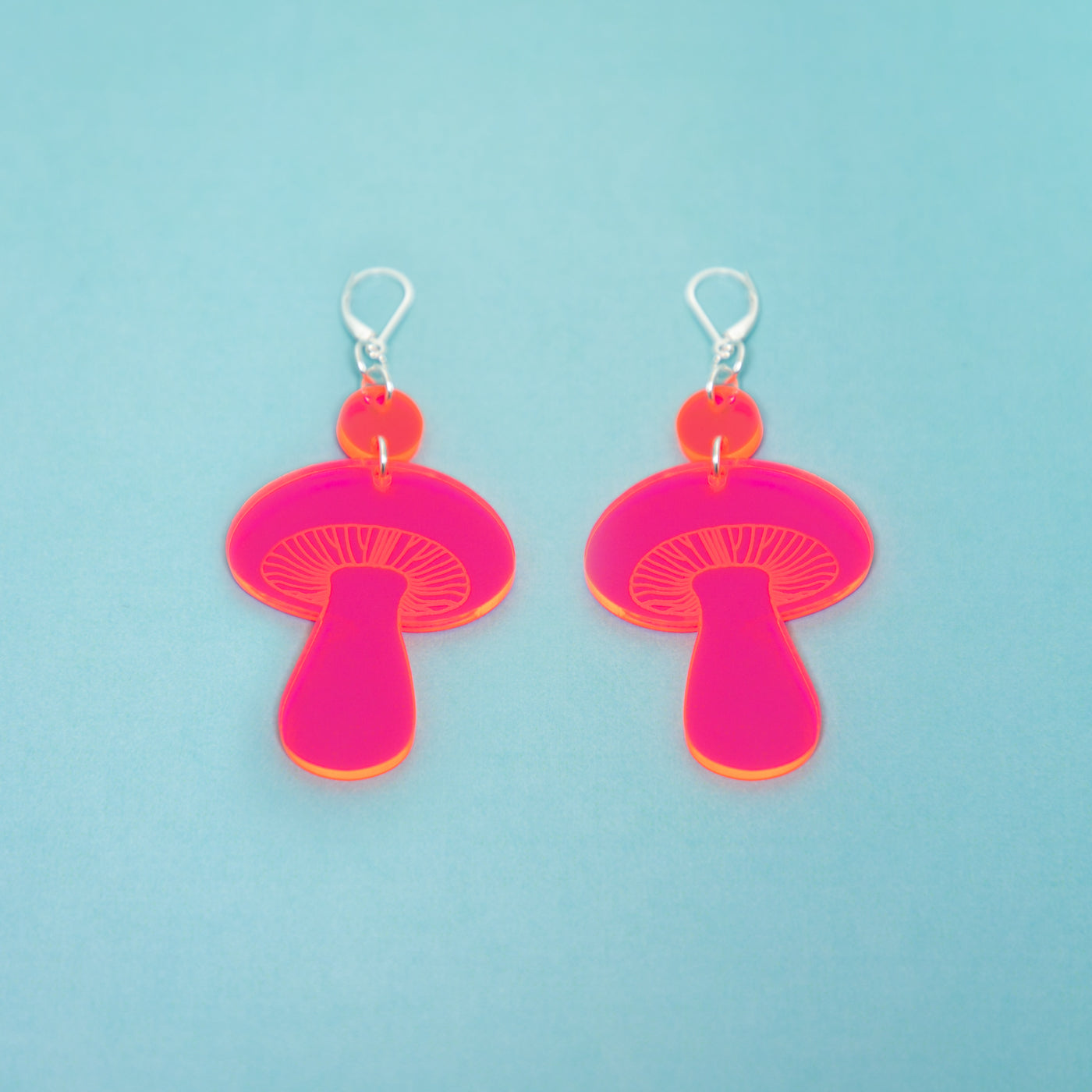 The Gilly Mushroom Dot & Chain Earrings