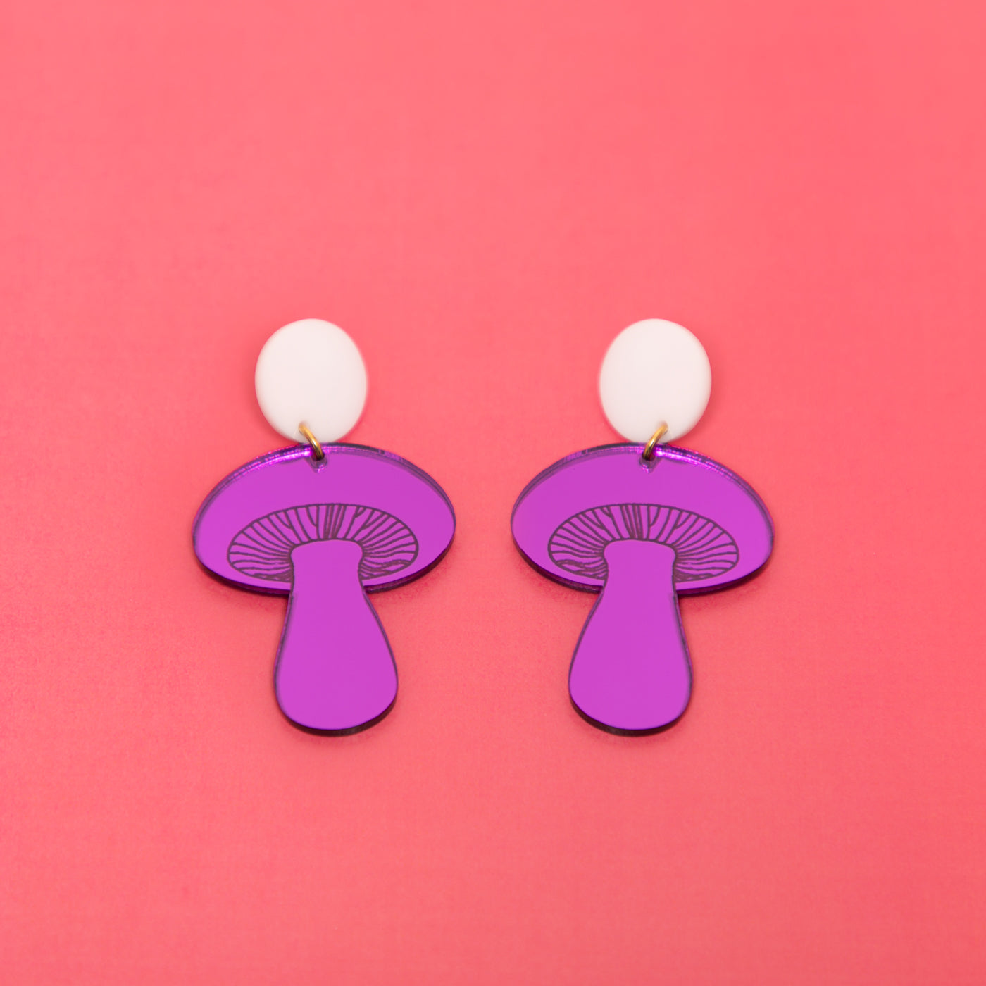 The Gilly Mushroom Stud Earrings