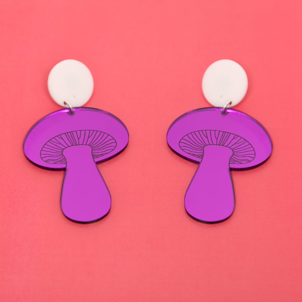 The Gilly Mushroom Stud Earrings