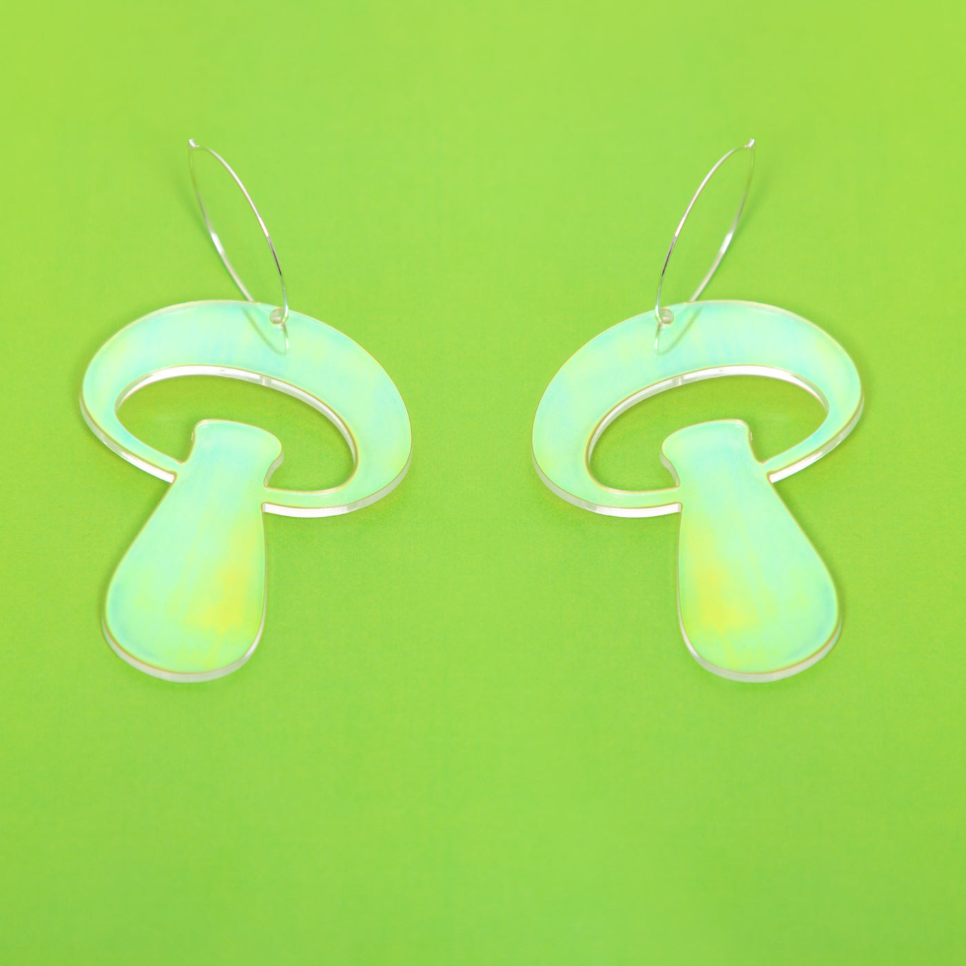 The Alice Mushroom Hoop Earrings