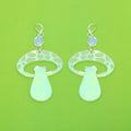 The Mooshroom Dot & Chain Earrings