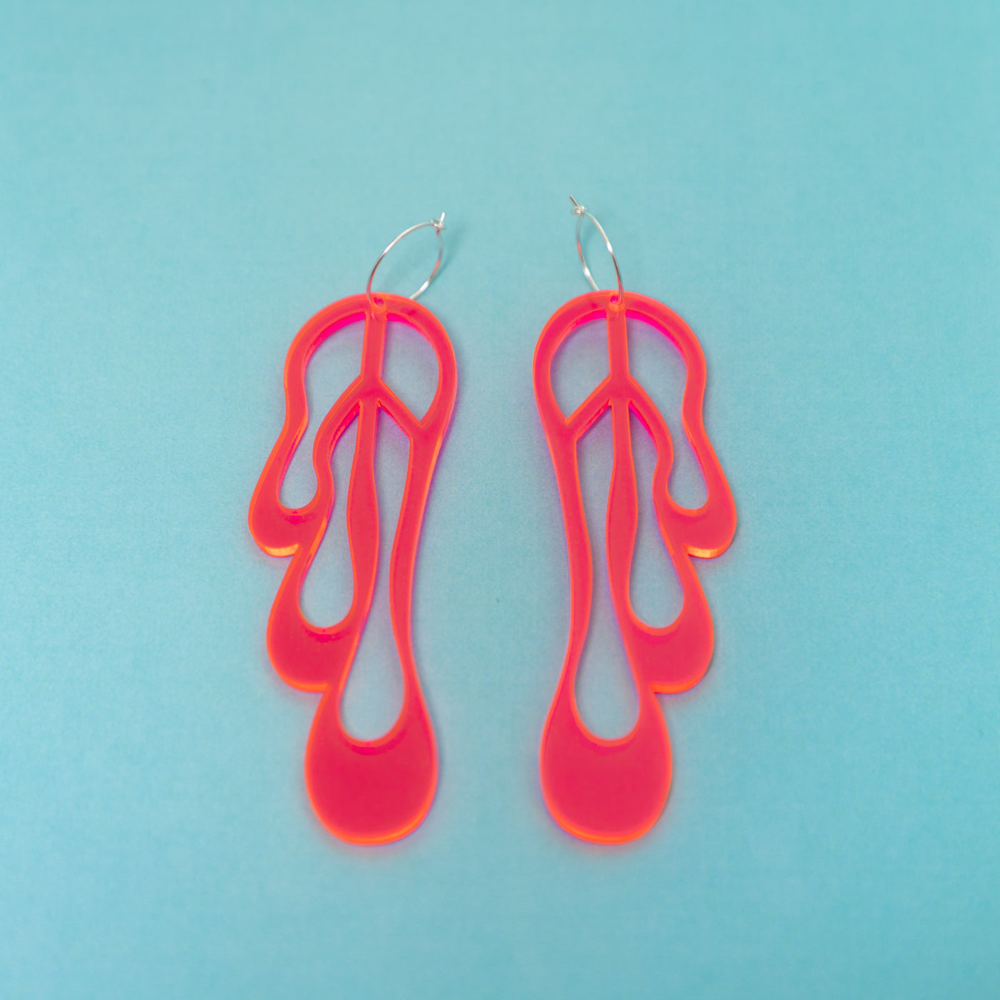 The Melting Peace Hoop Earrings