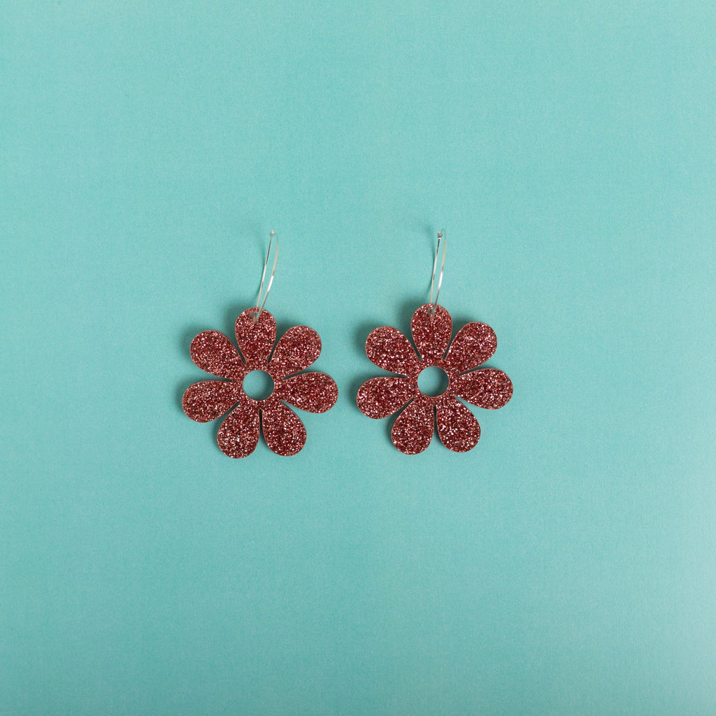 The Hazey Dazey Hoop Earrings