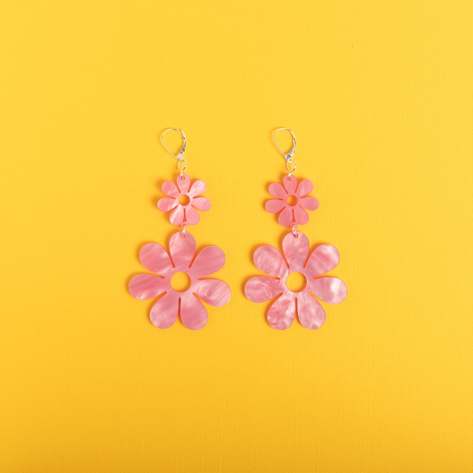 Double Dazey Hanging Stud Earrings