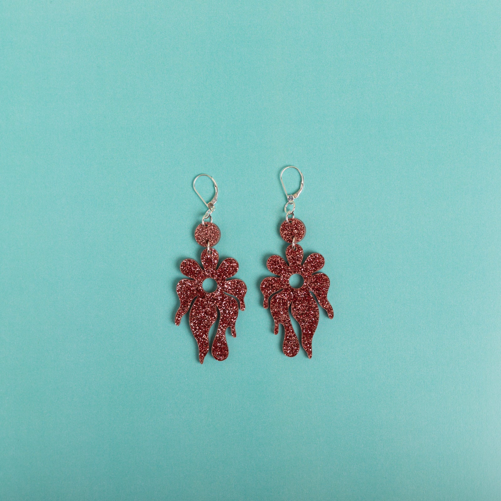 The MindFlower Dot & Chain Earrings