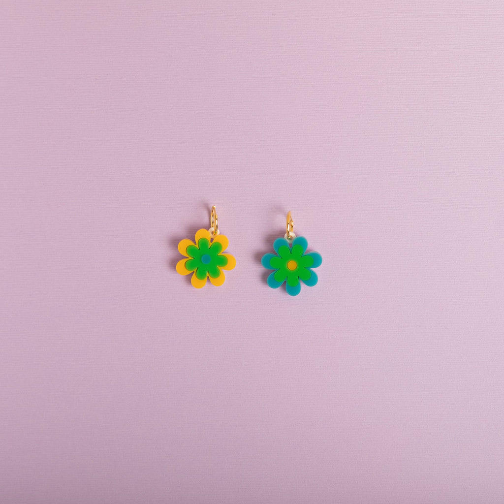 The Baby Candy Daisy Hoop Earrings