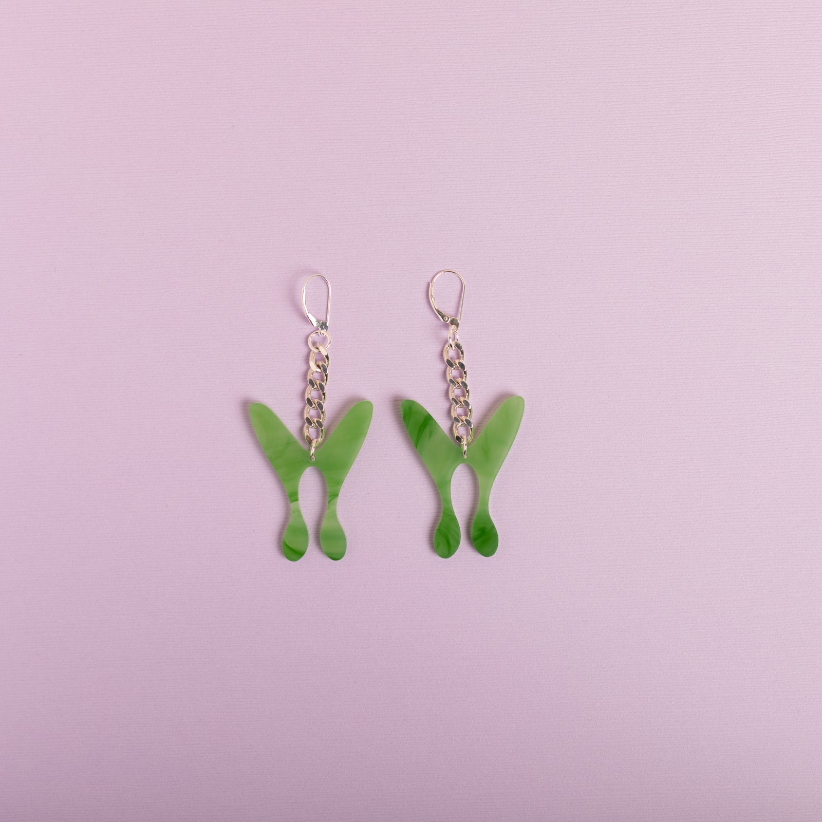 The Nova ButterFly Chain Earrings