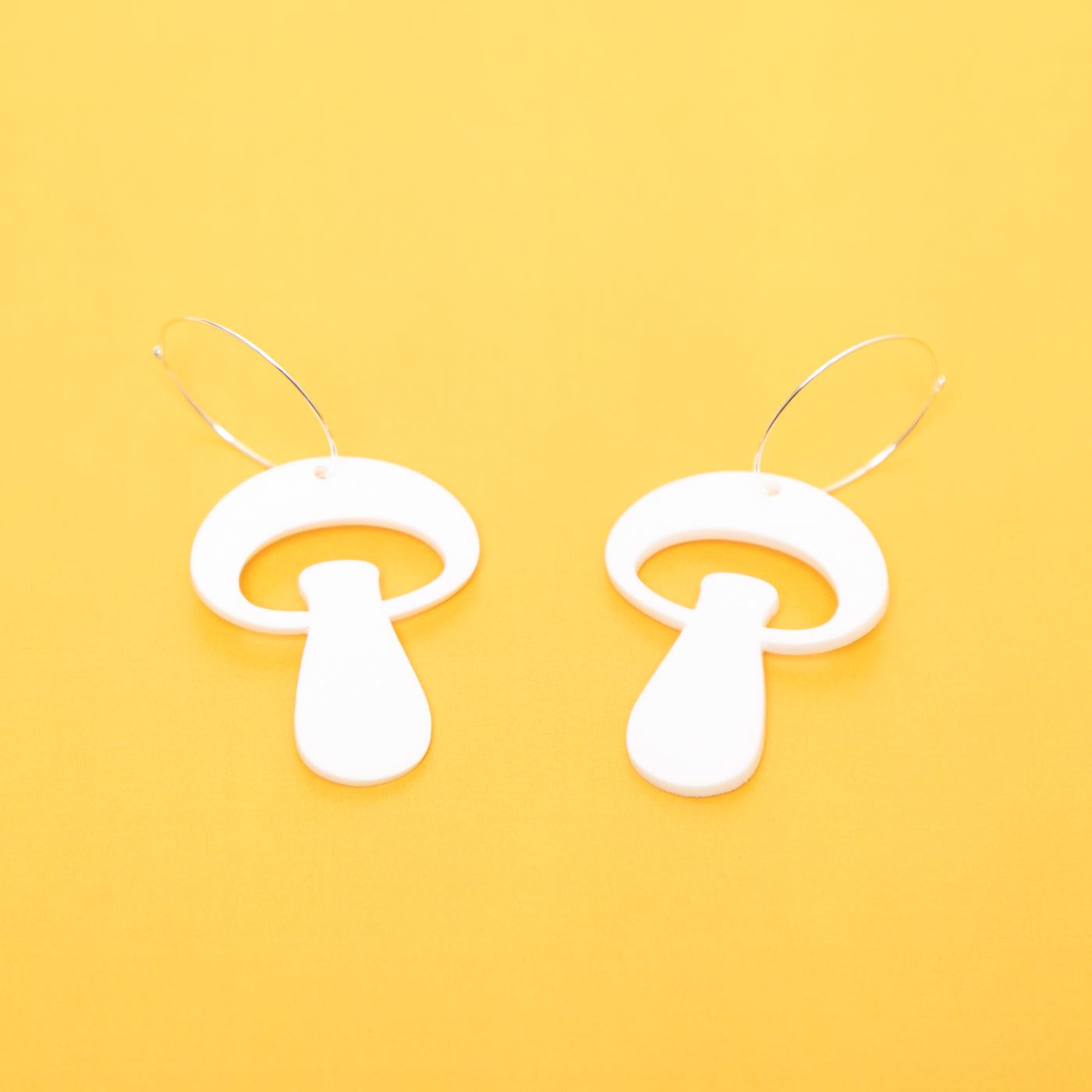 The Alice Mushroom Hoop Earrings