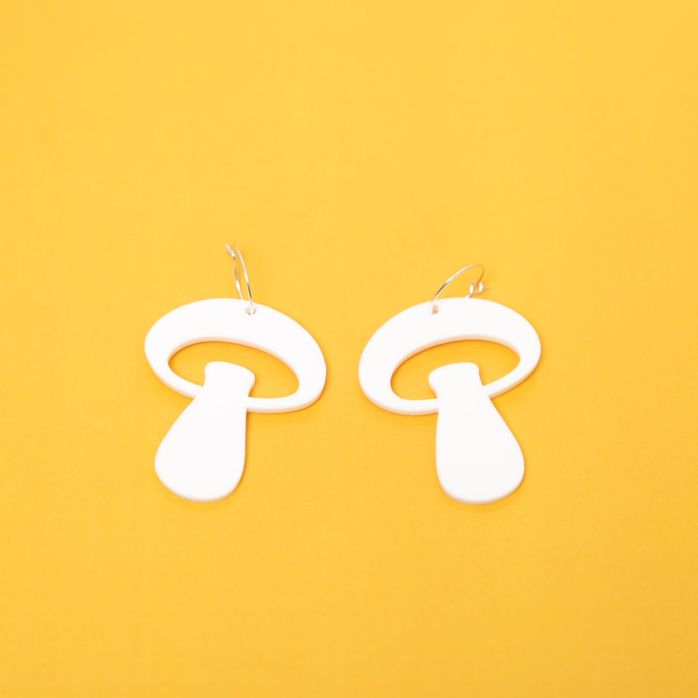 The Alice Mushroom Hoop Earrings