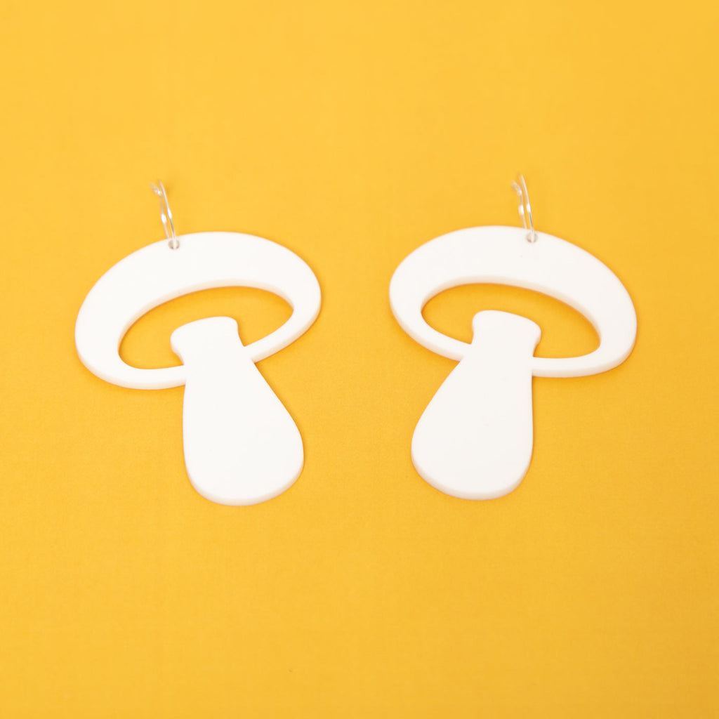 The Alice Mushroom Hoop Earrings