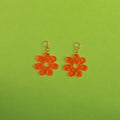 The Wavy Dazey Dangle Earrings