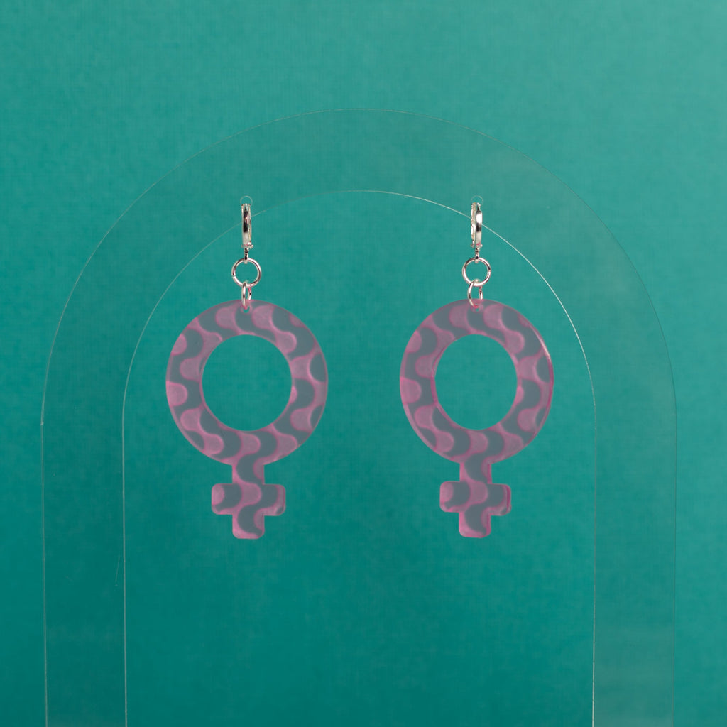 The Wavy Venus Dangle Earrings