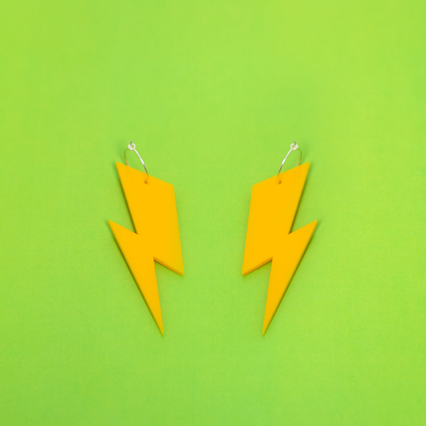 The Ziggy Bolt Hoop Earrings