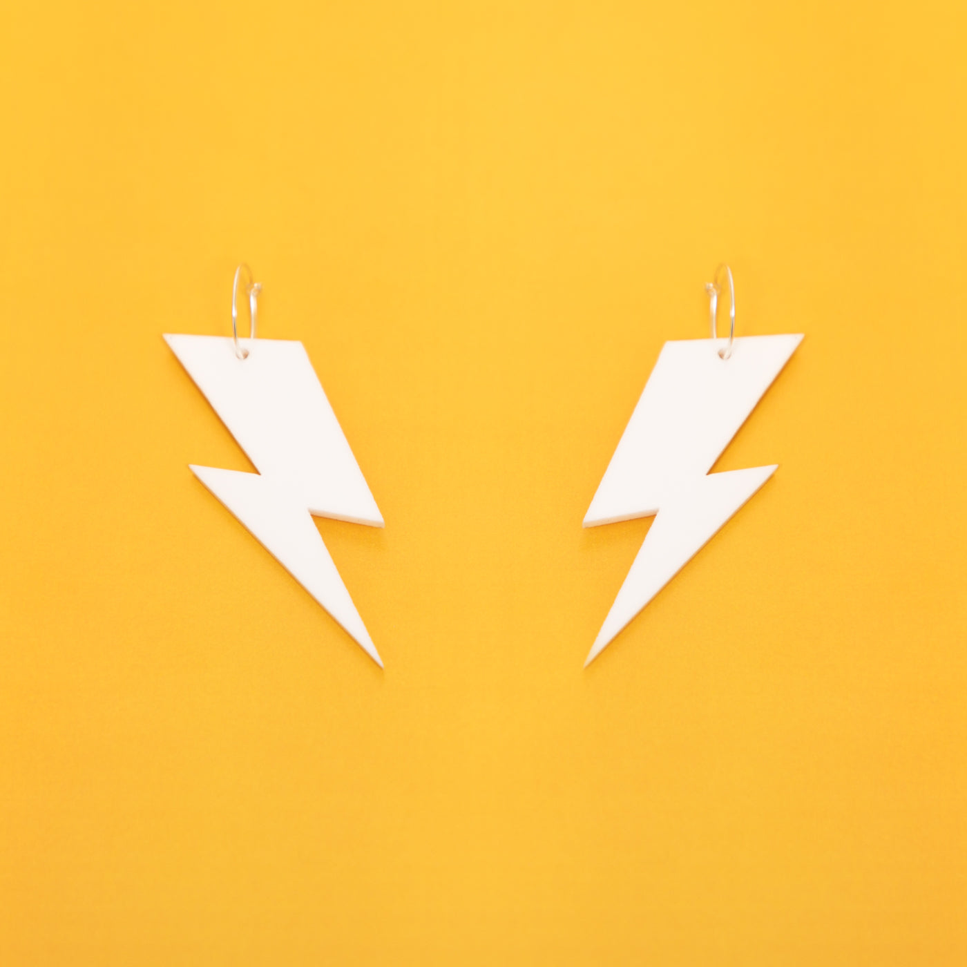 The Ziggy Bolt Hoop Earrings