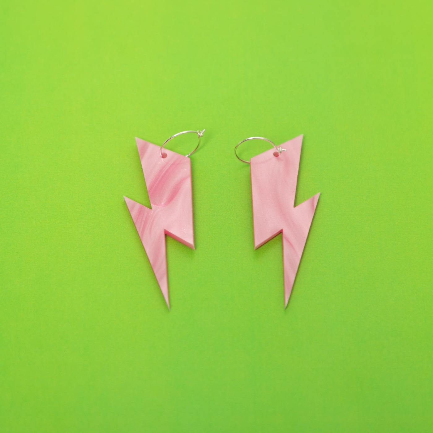 The Ziggy Bolt Hoop Earrings