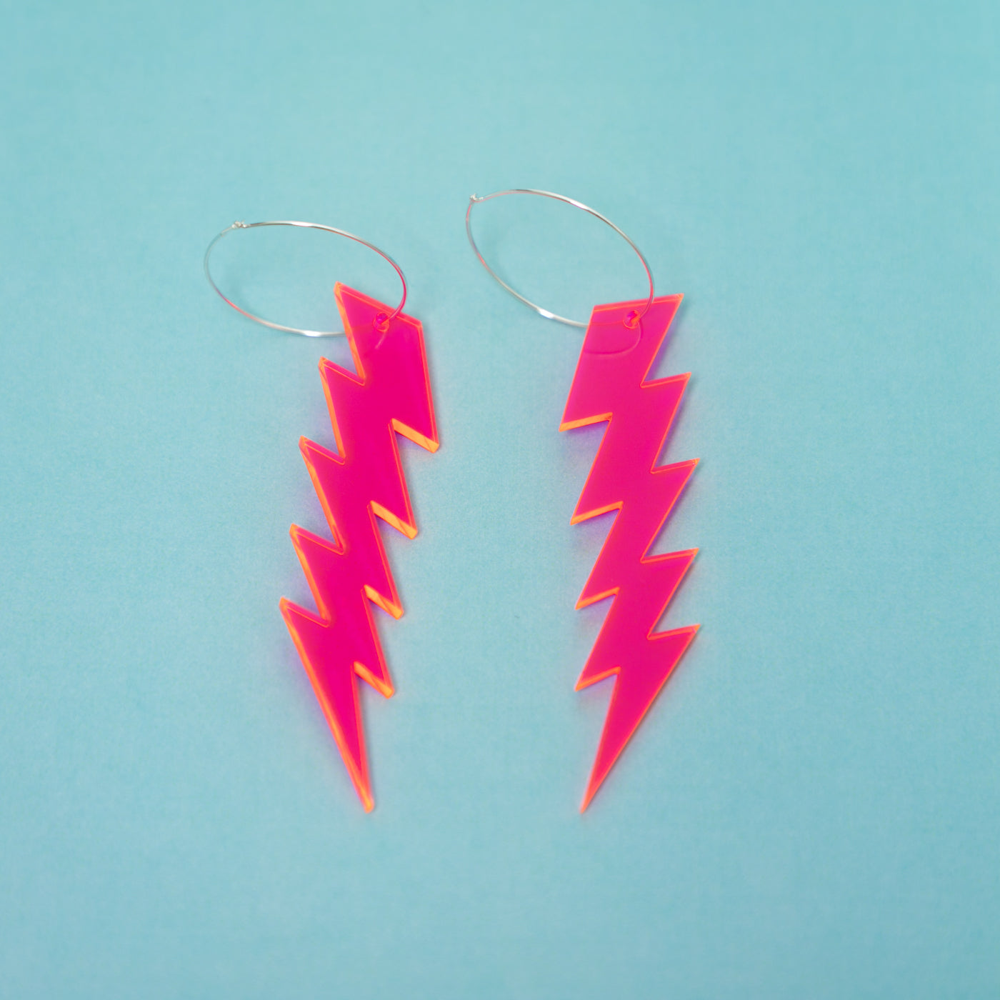 The ZiggyIggy Bolt Hoop Earrings