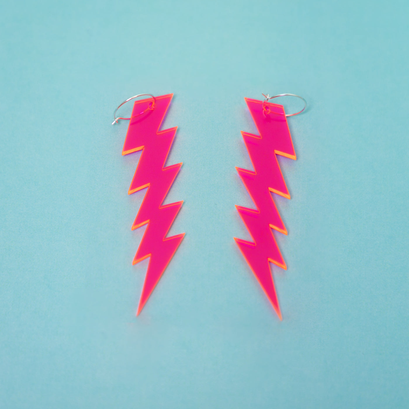 The ZiggyIggy Bolt Hoop Earrings