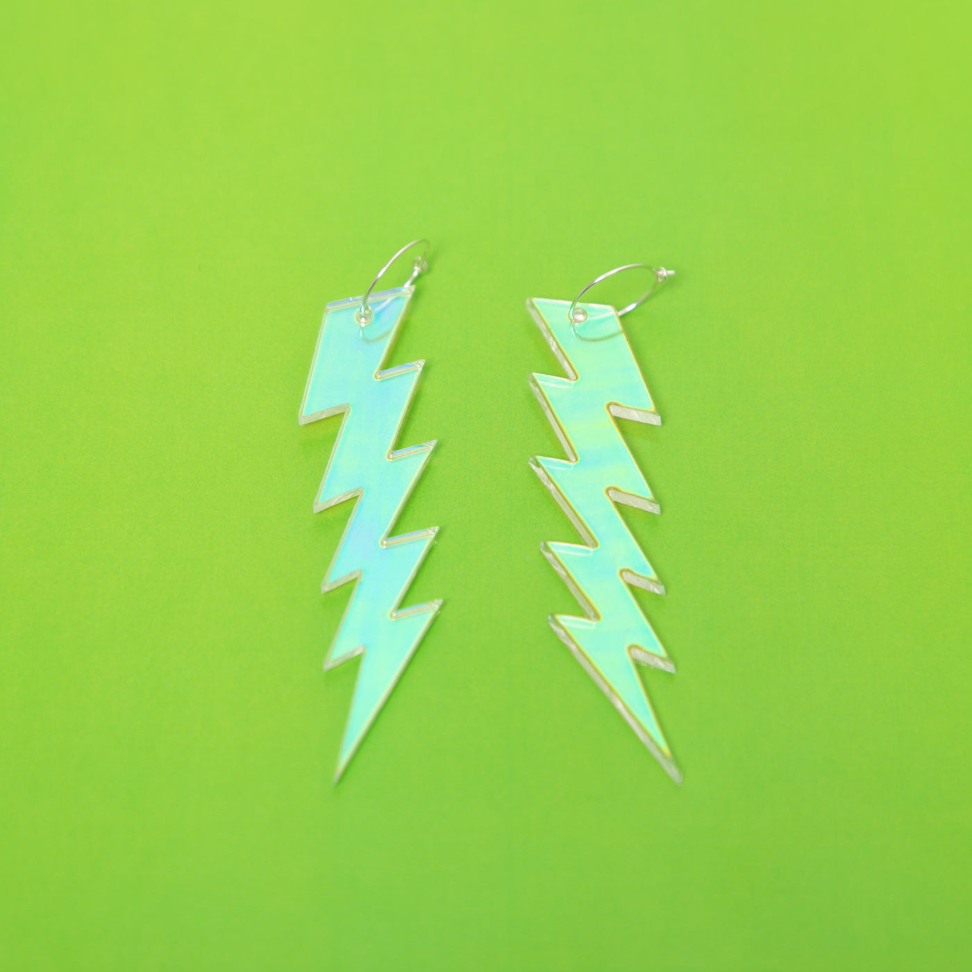 The ZiggyIggy Bolt Hoop Earrings