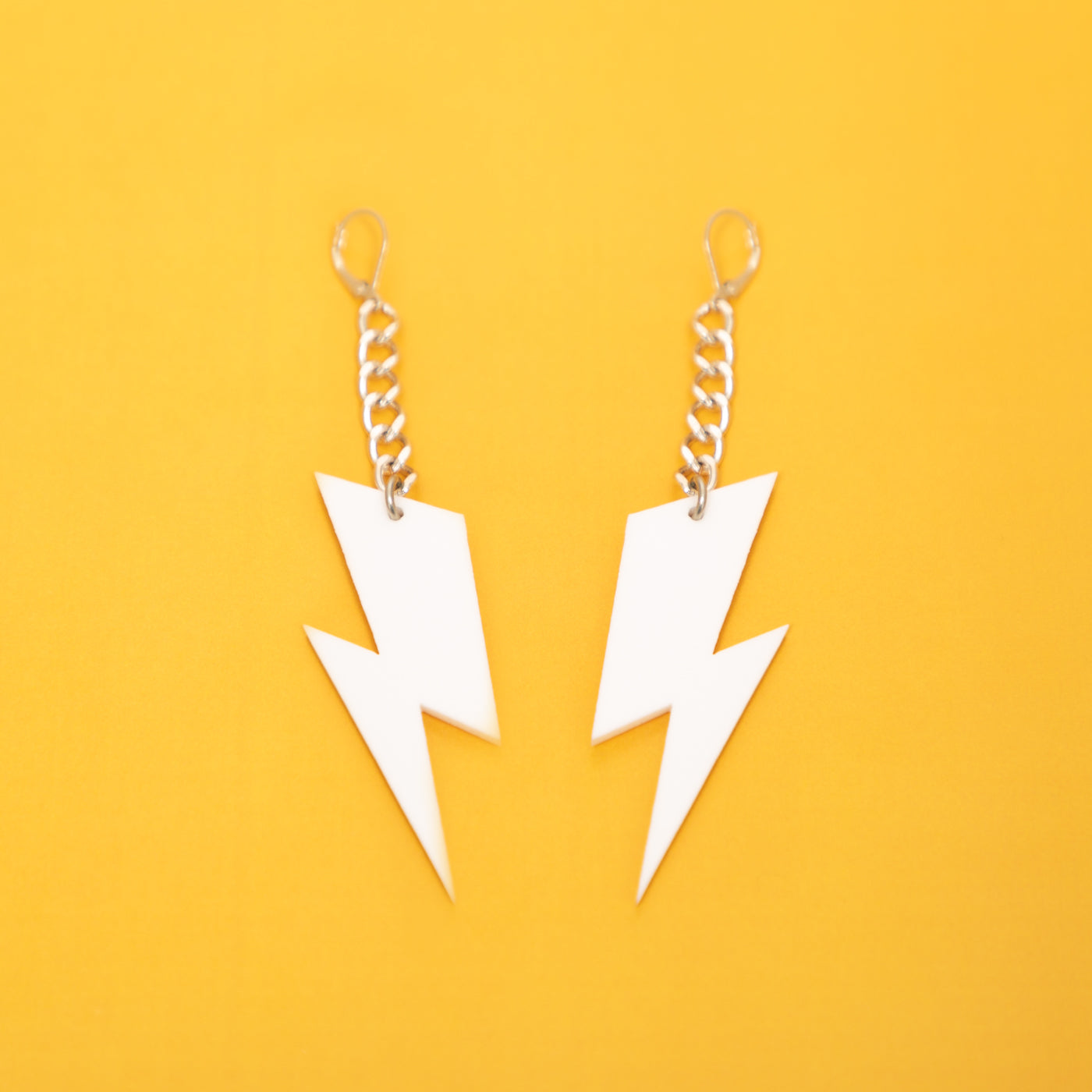 The Ziggy Bolt Chain Earrings