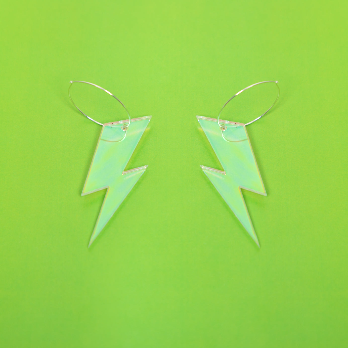 The Ziggy Bolt Hoop Earrings