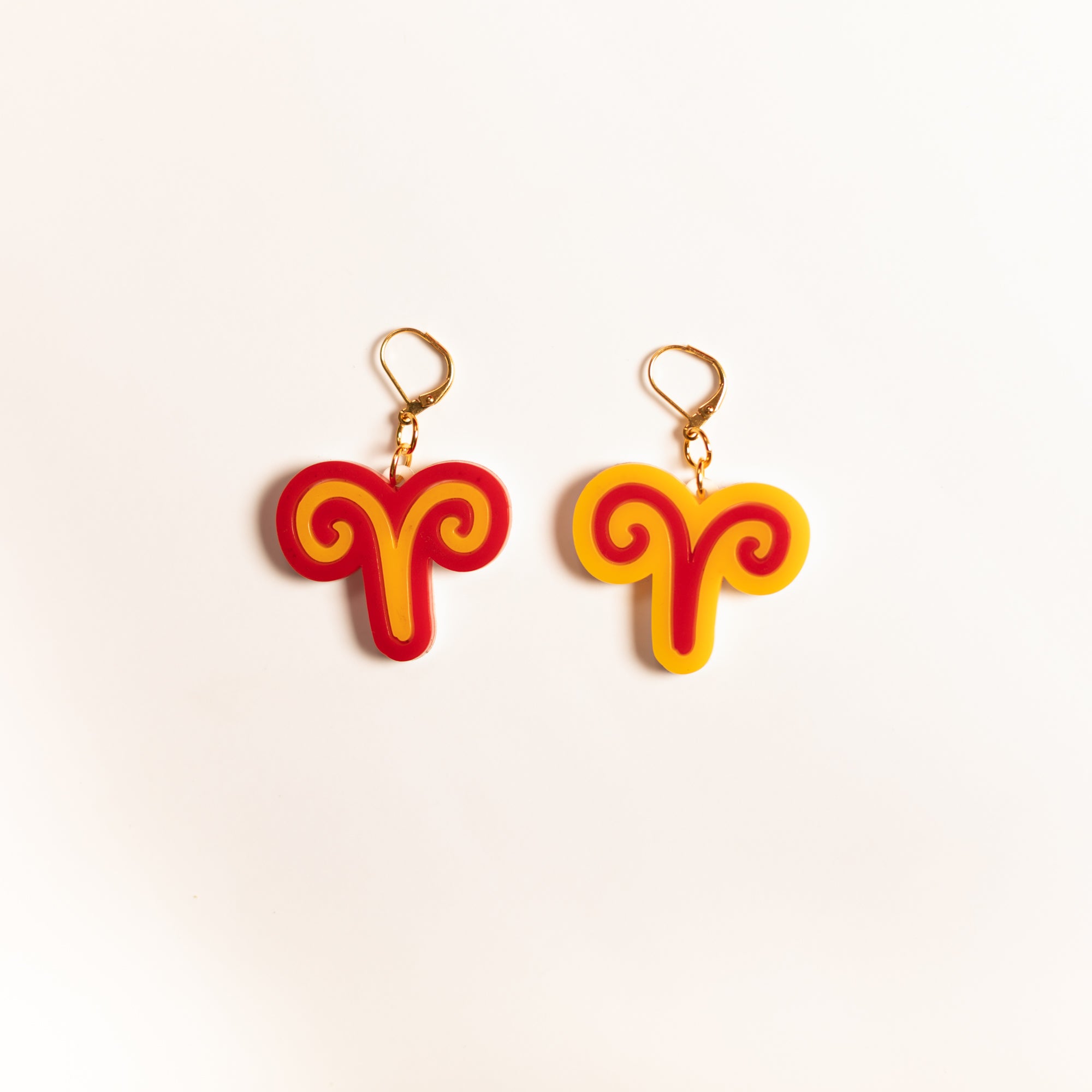 The Aries Sign Dangle Earrings
