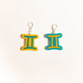 The Gemini Sign Dangle Earrings