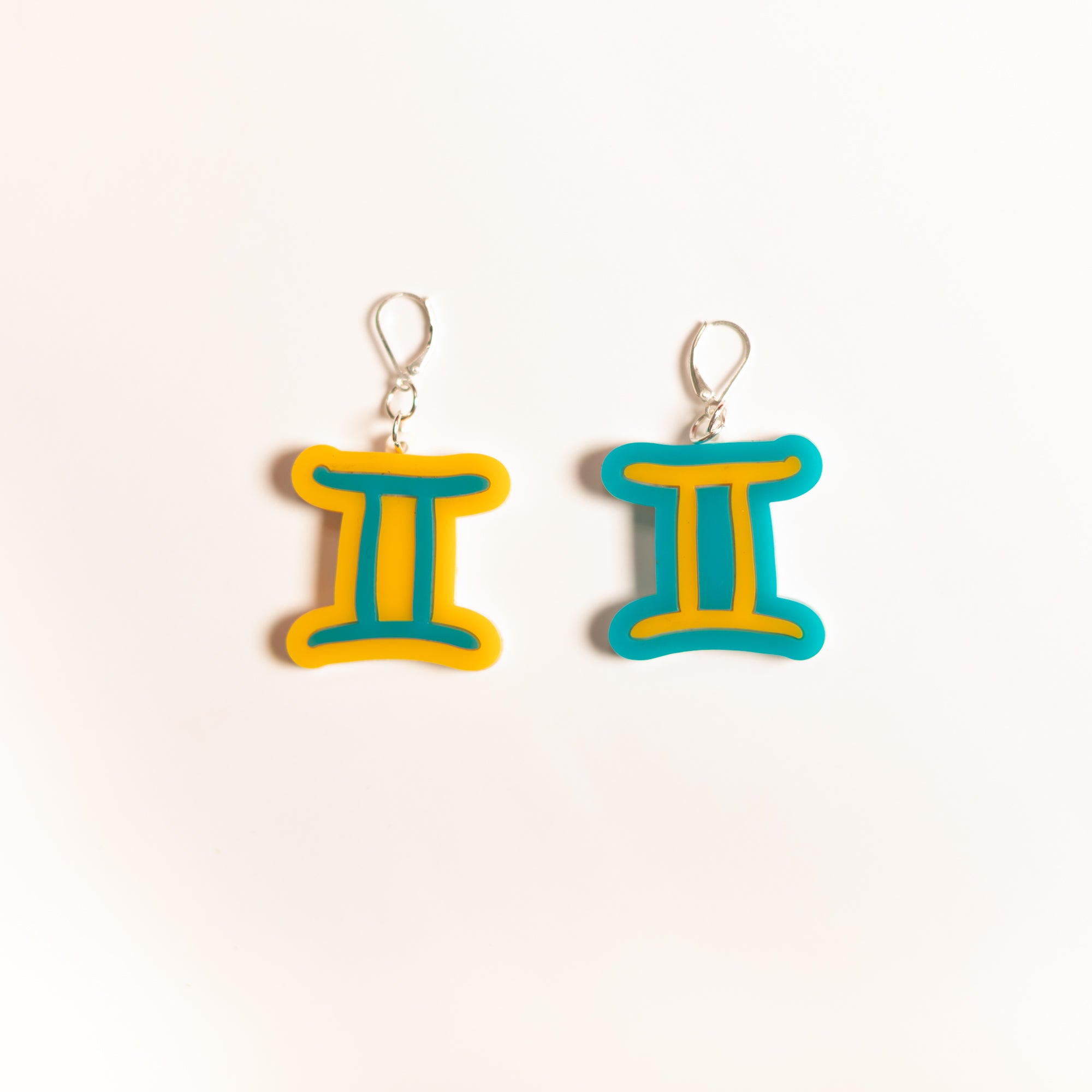 The Gemini Sign Dangle Earrings