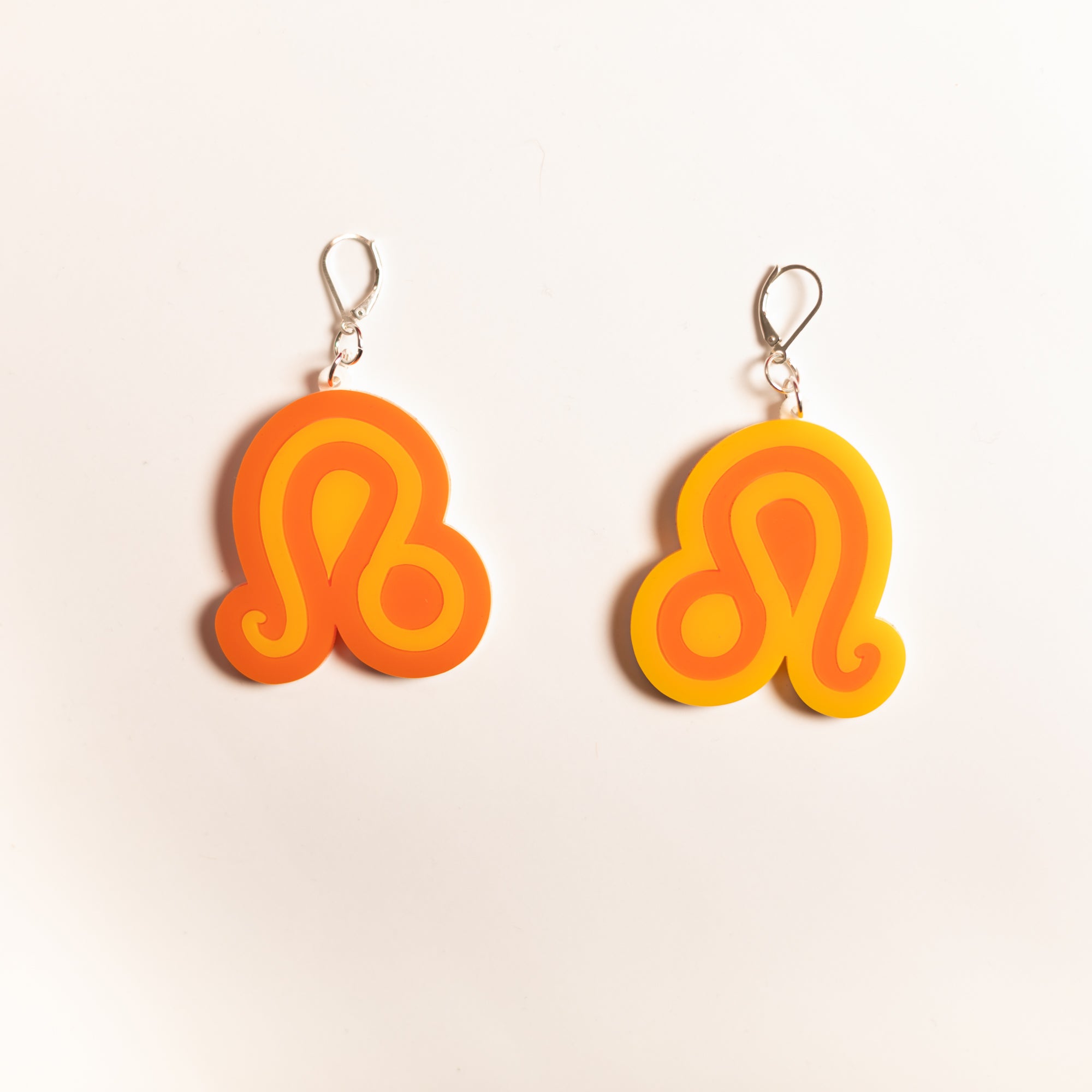 The Leo Sign Dangle Earrings