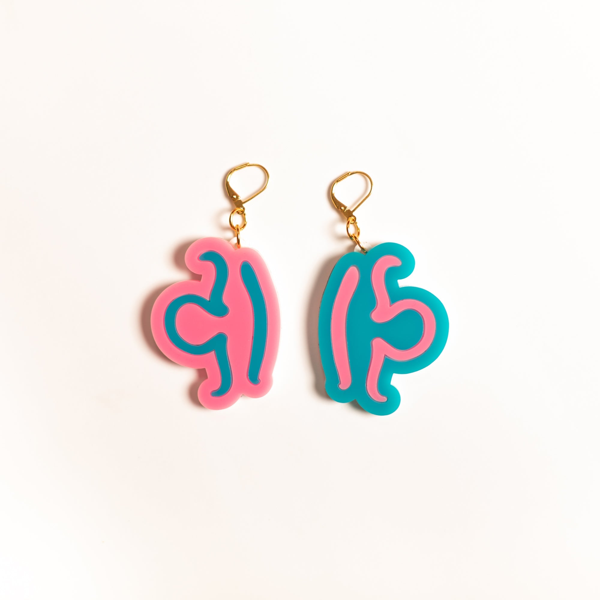 The Libra Sign Dangle Earrings