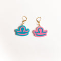 The Libra Sign Dangle Earrings
