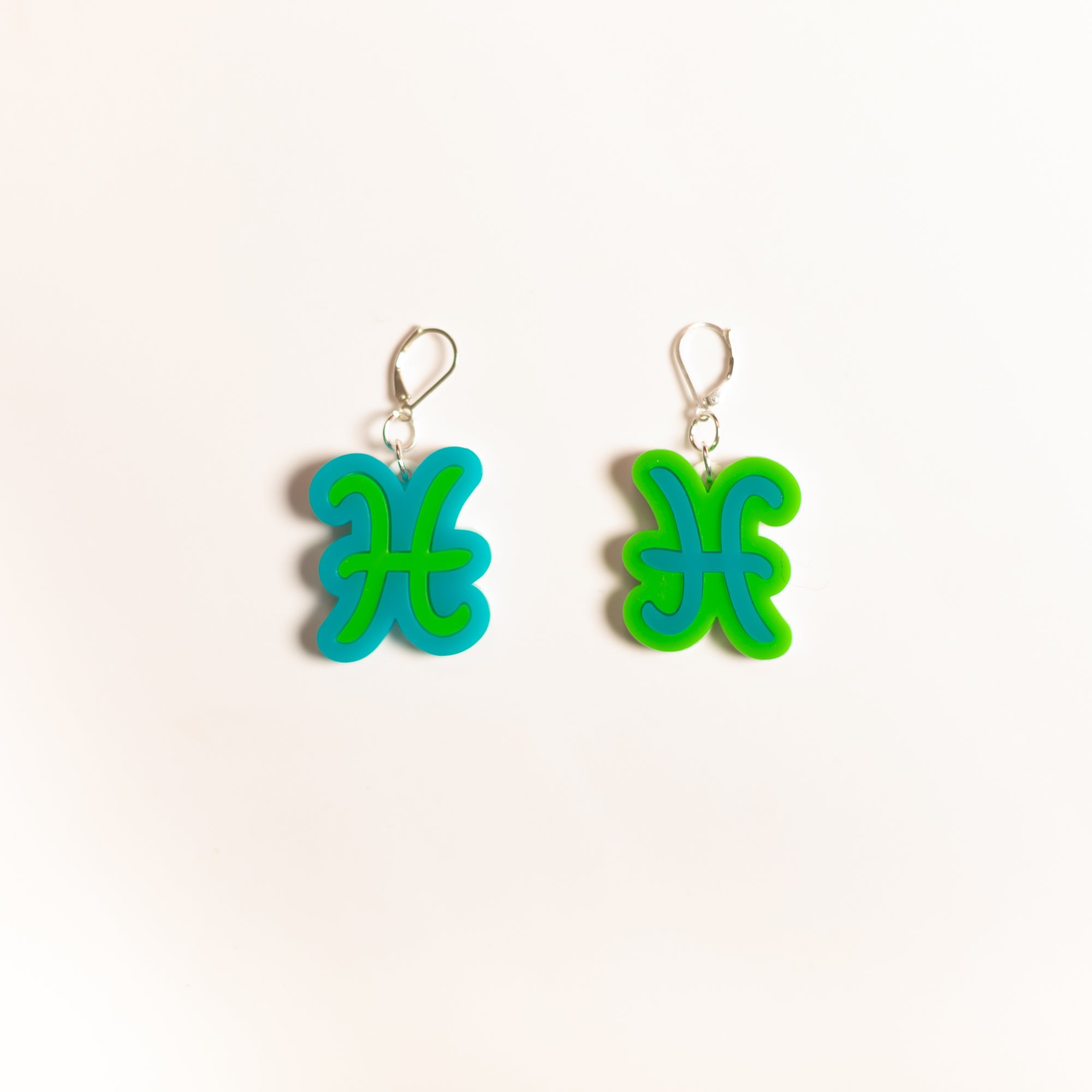 The Pisces Sign Dangle Earrings