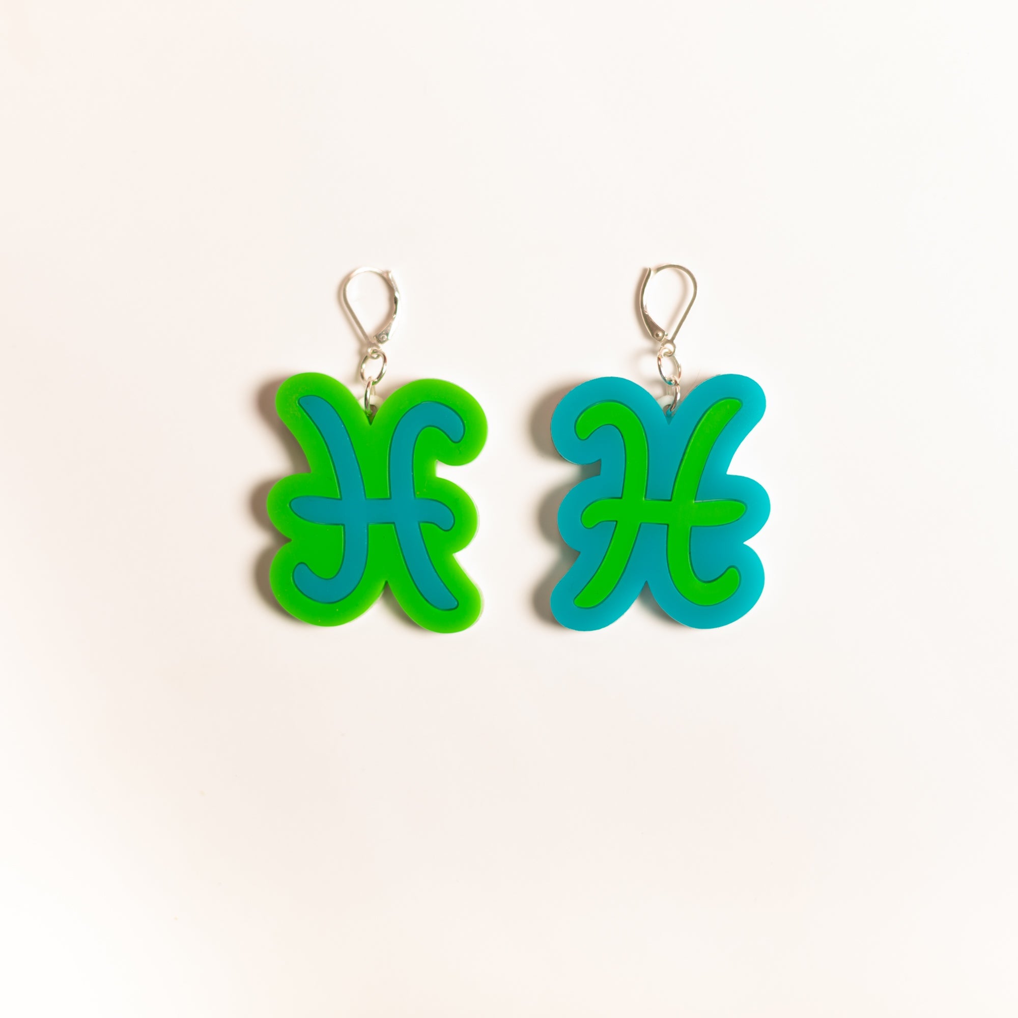 The Pisces Sign Dangle Earrings