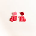 The Scorpio Sign Hanging Stud Earrings